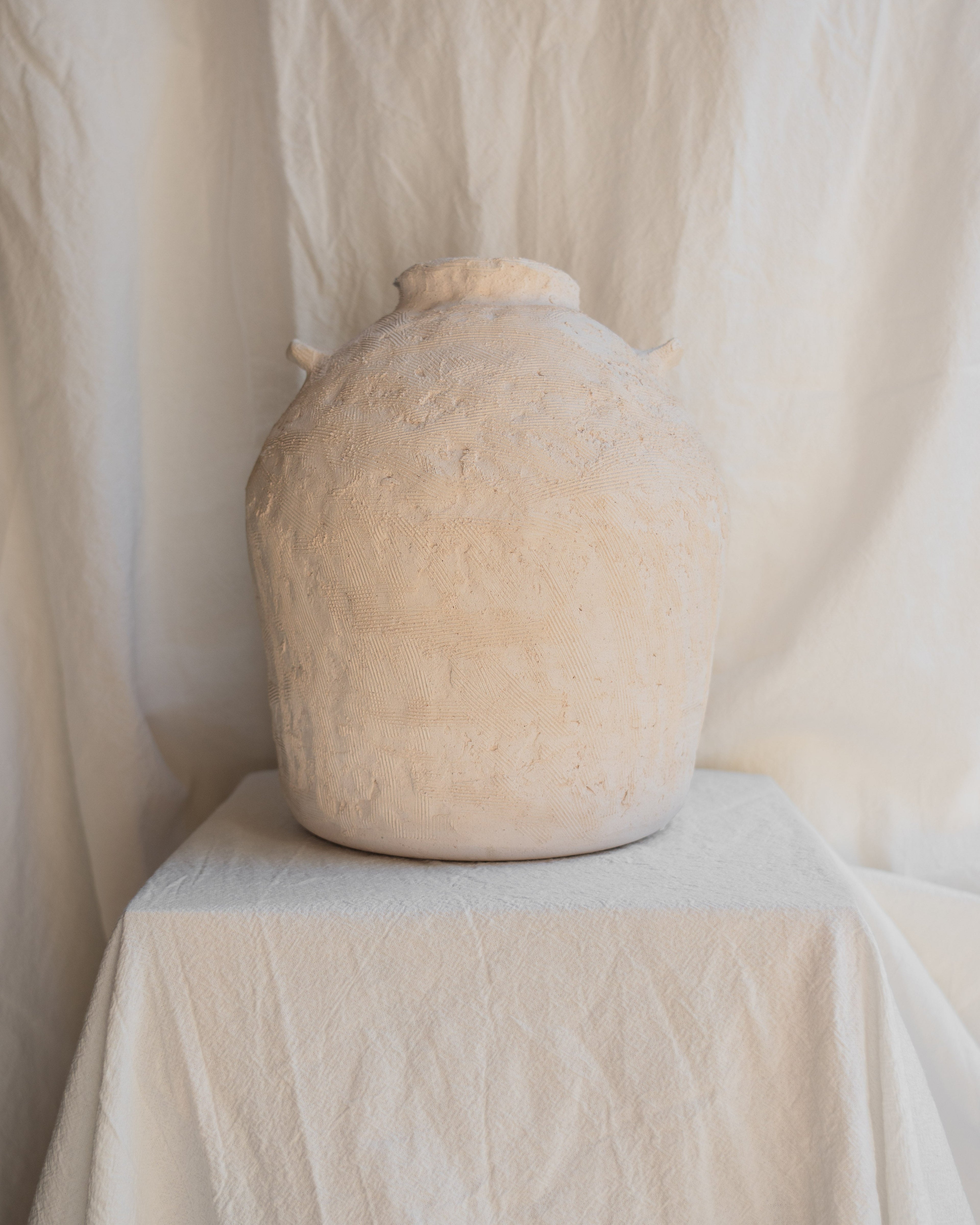 Jarrón linea mediterranea Chamote L