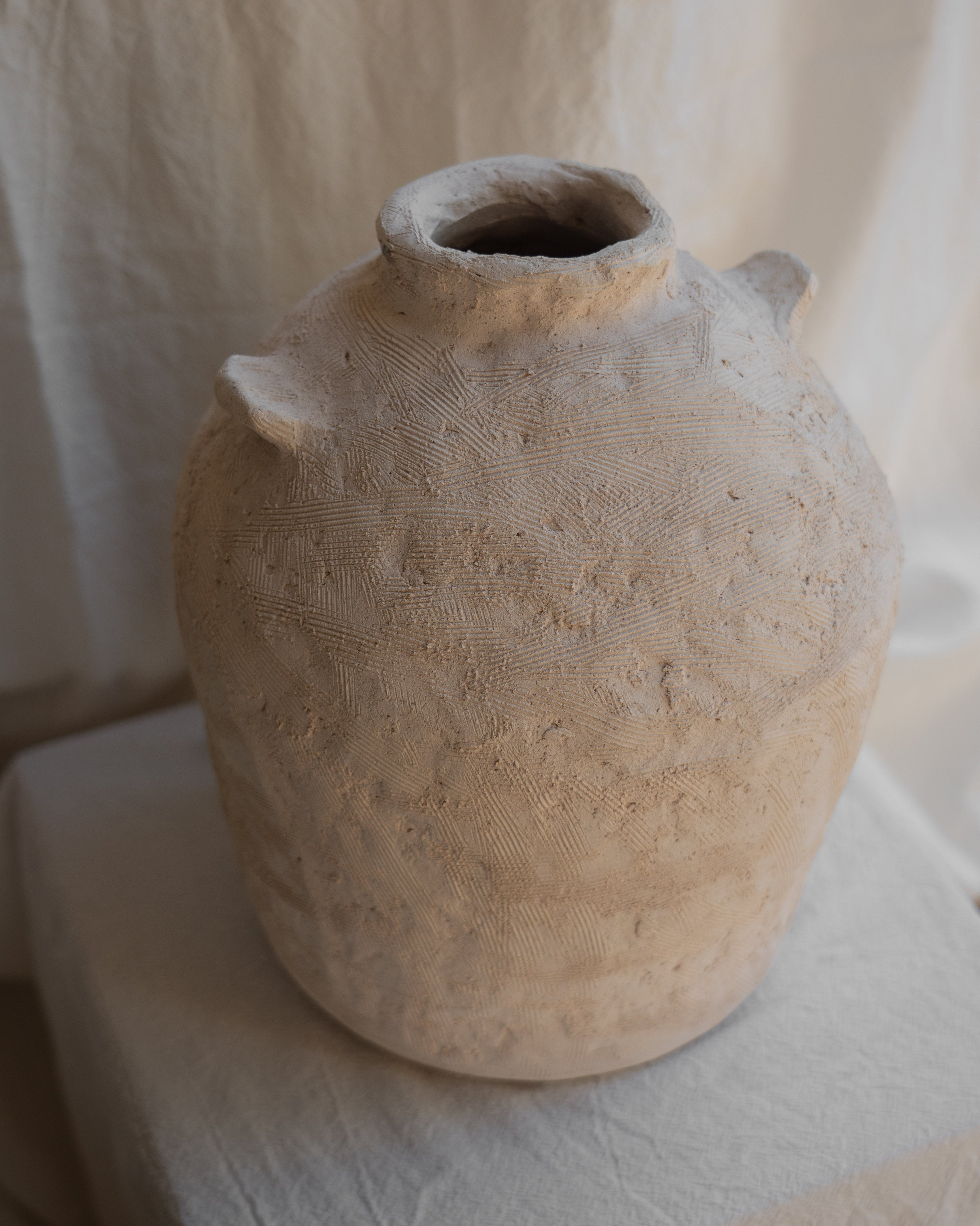 Jarrón linea mediterranea Chamote L