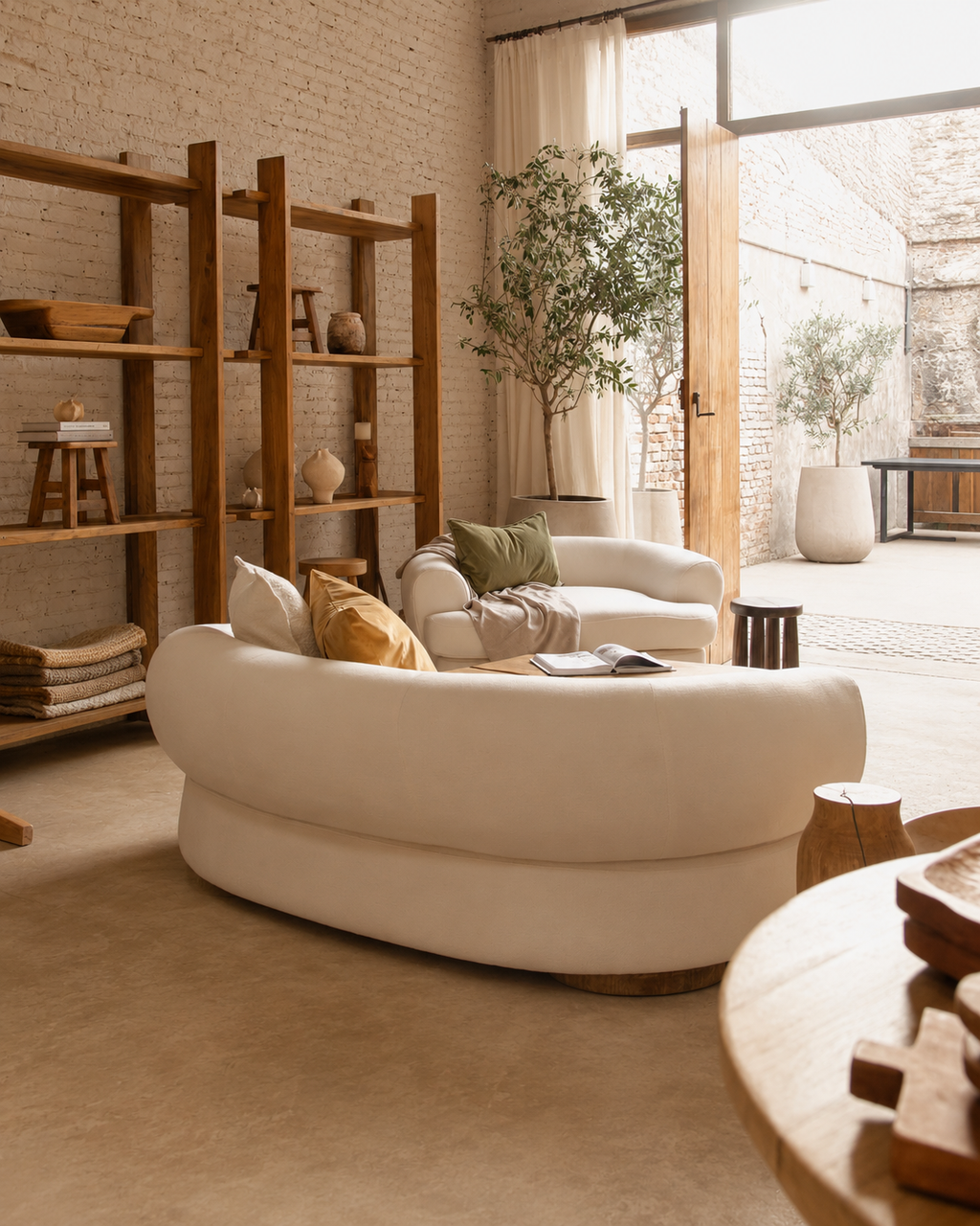 Sillón curvo
