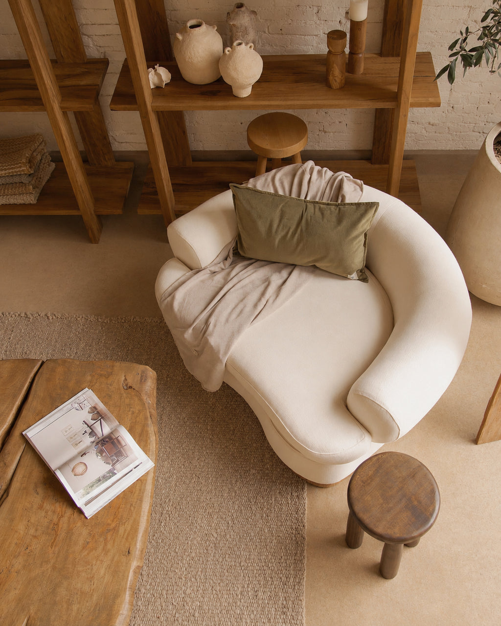 Sillón curvo