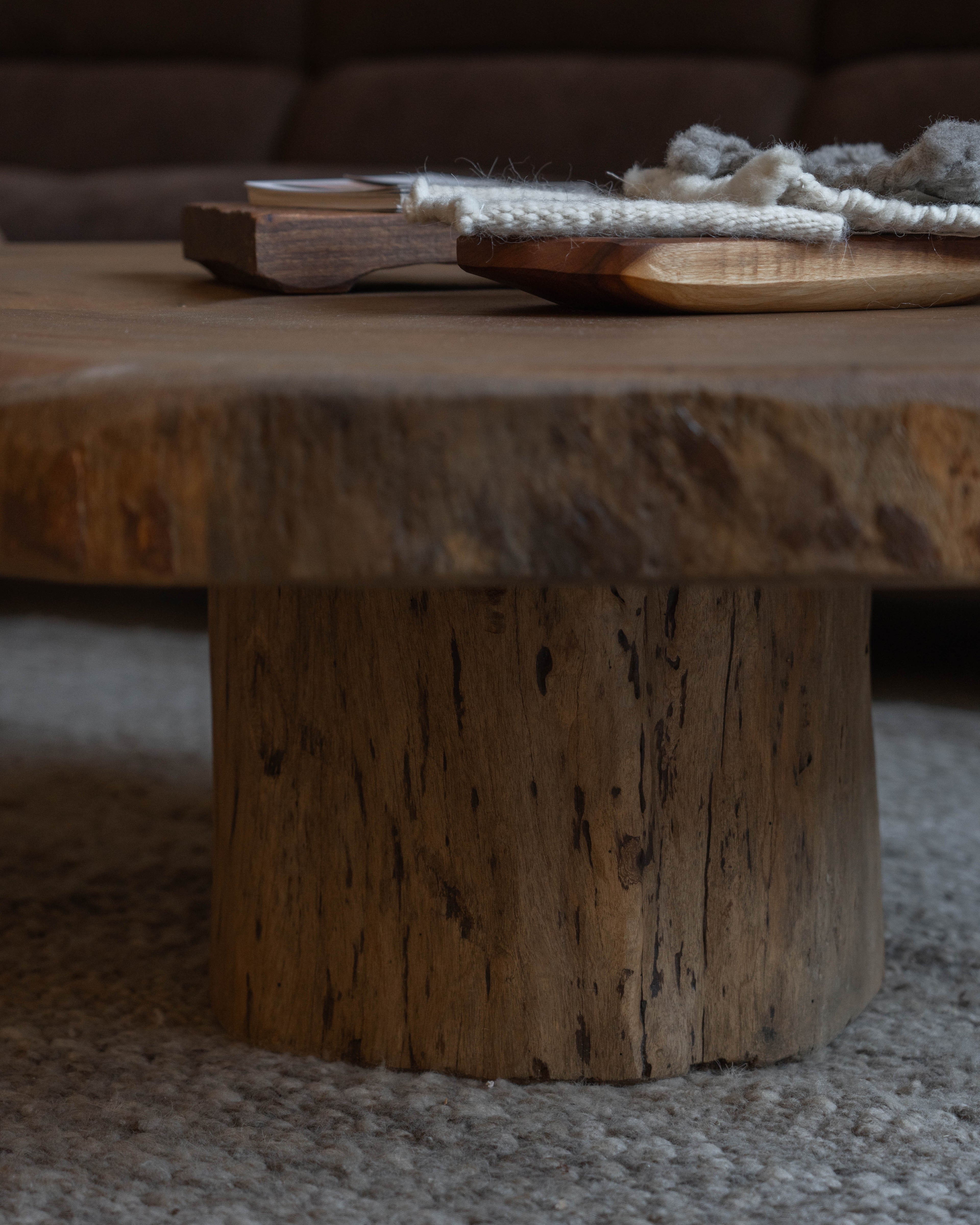 Mesa Rodaja Pata Central