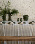 Mantel Rayado Tostado