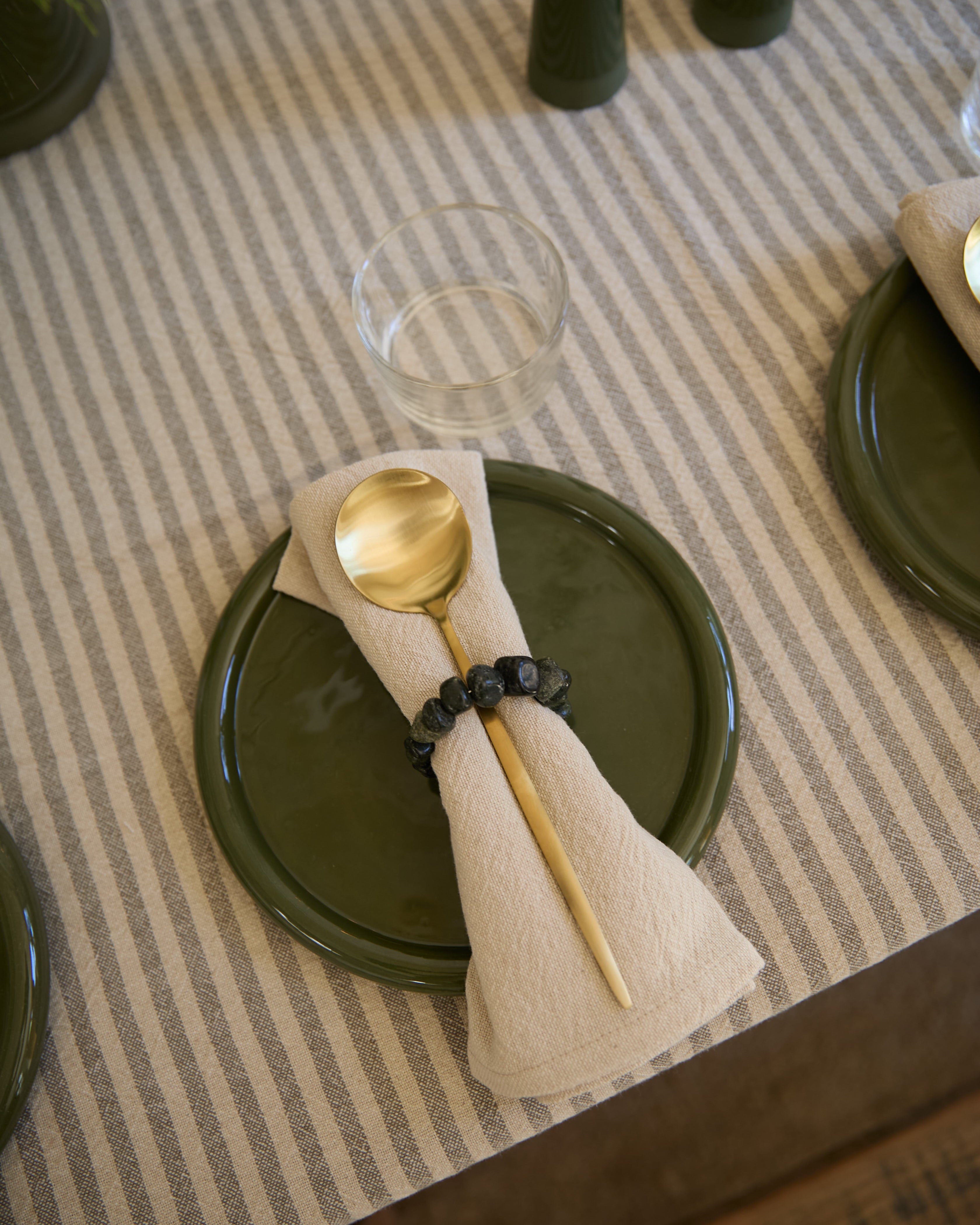 Mantel Rayado Tostado