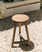 Banco Rústico Redondo