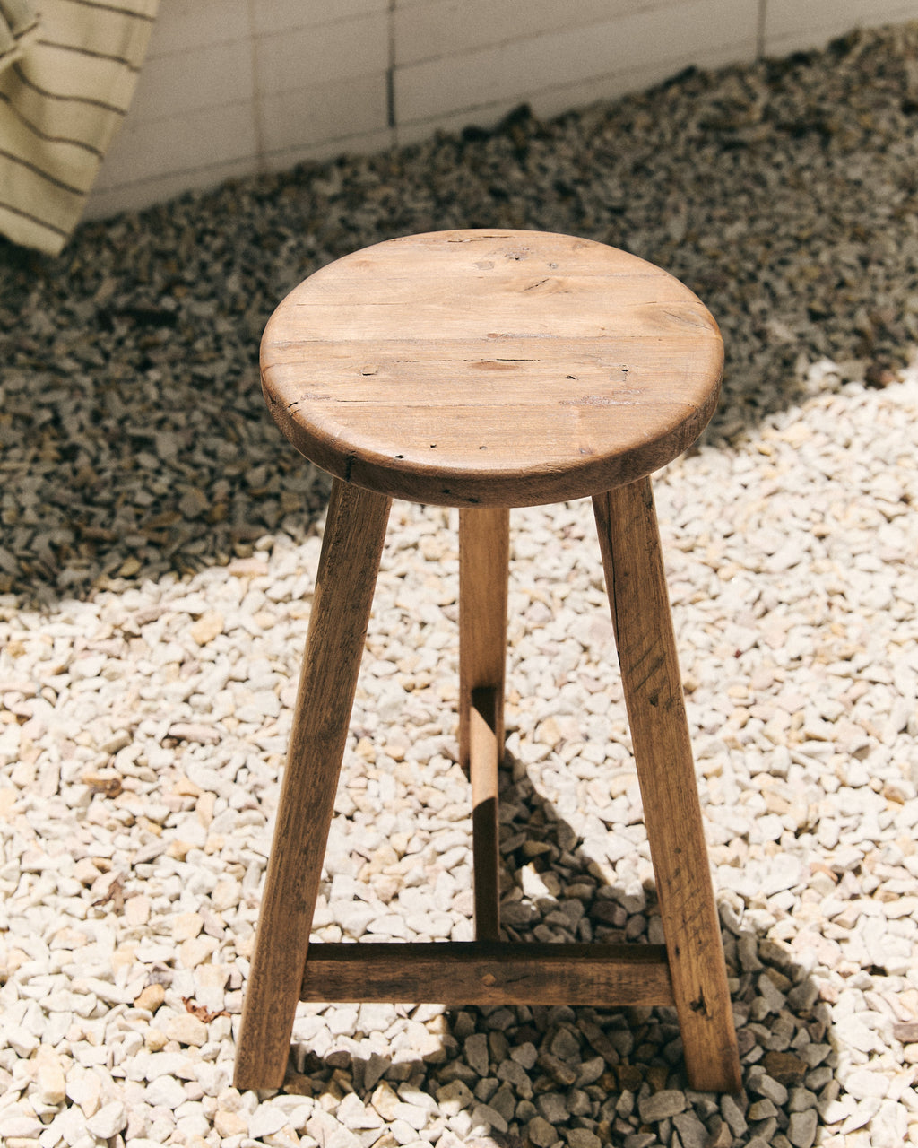 Banco Rústico Redondo