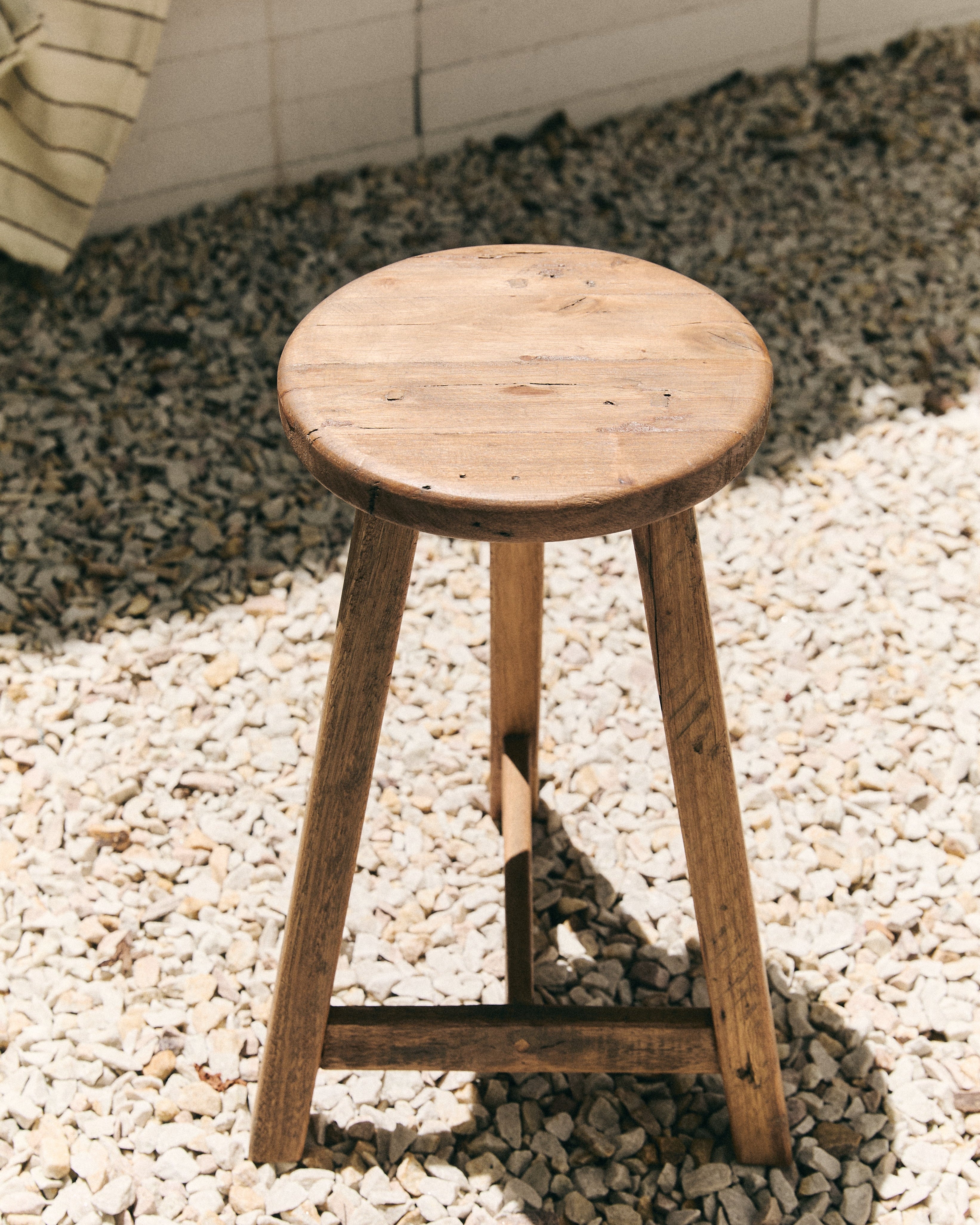 Banco Rústico Redondo