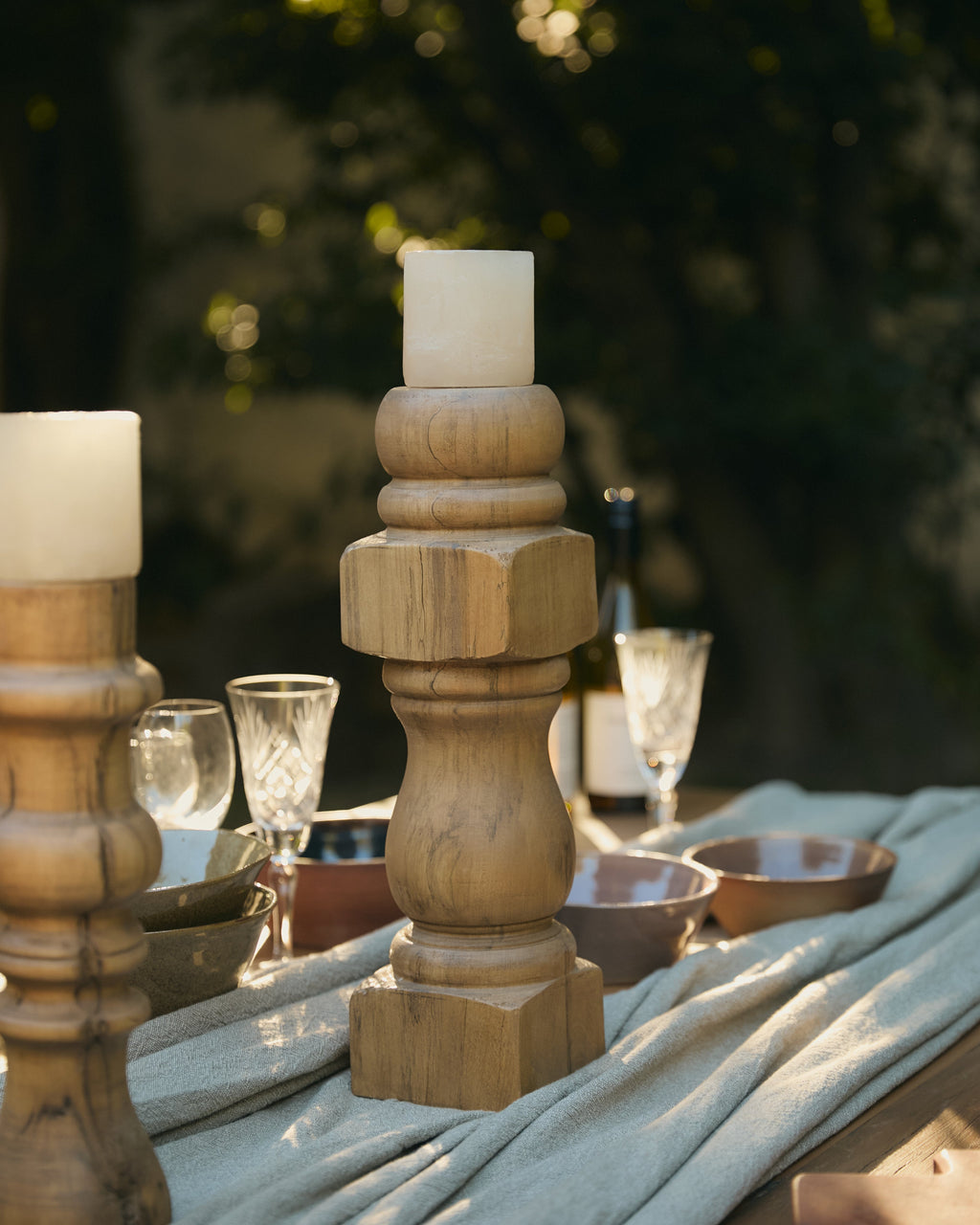 Candelabro Torneado