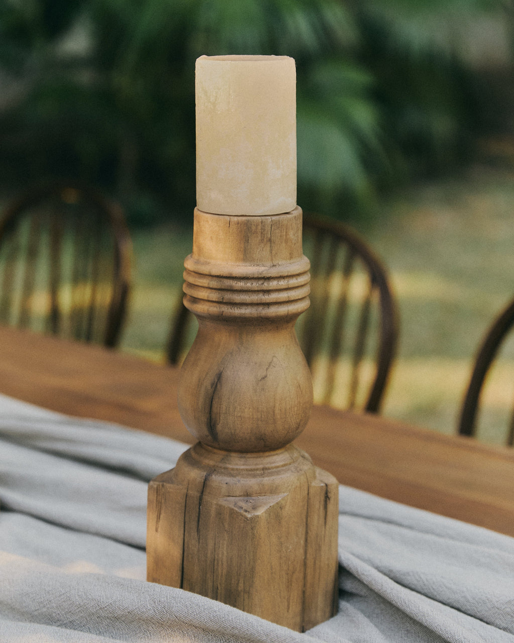Candelabro Torneado